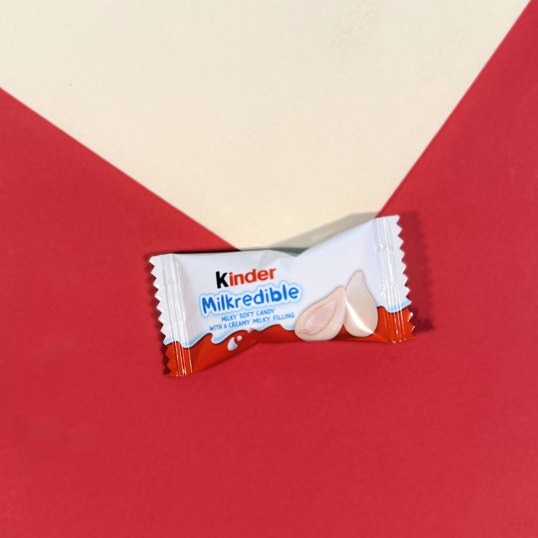 Bala Kinder Milkredible Sabor Leite 46,8g