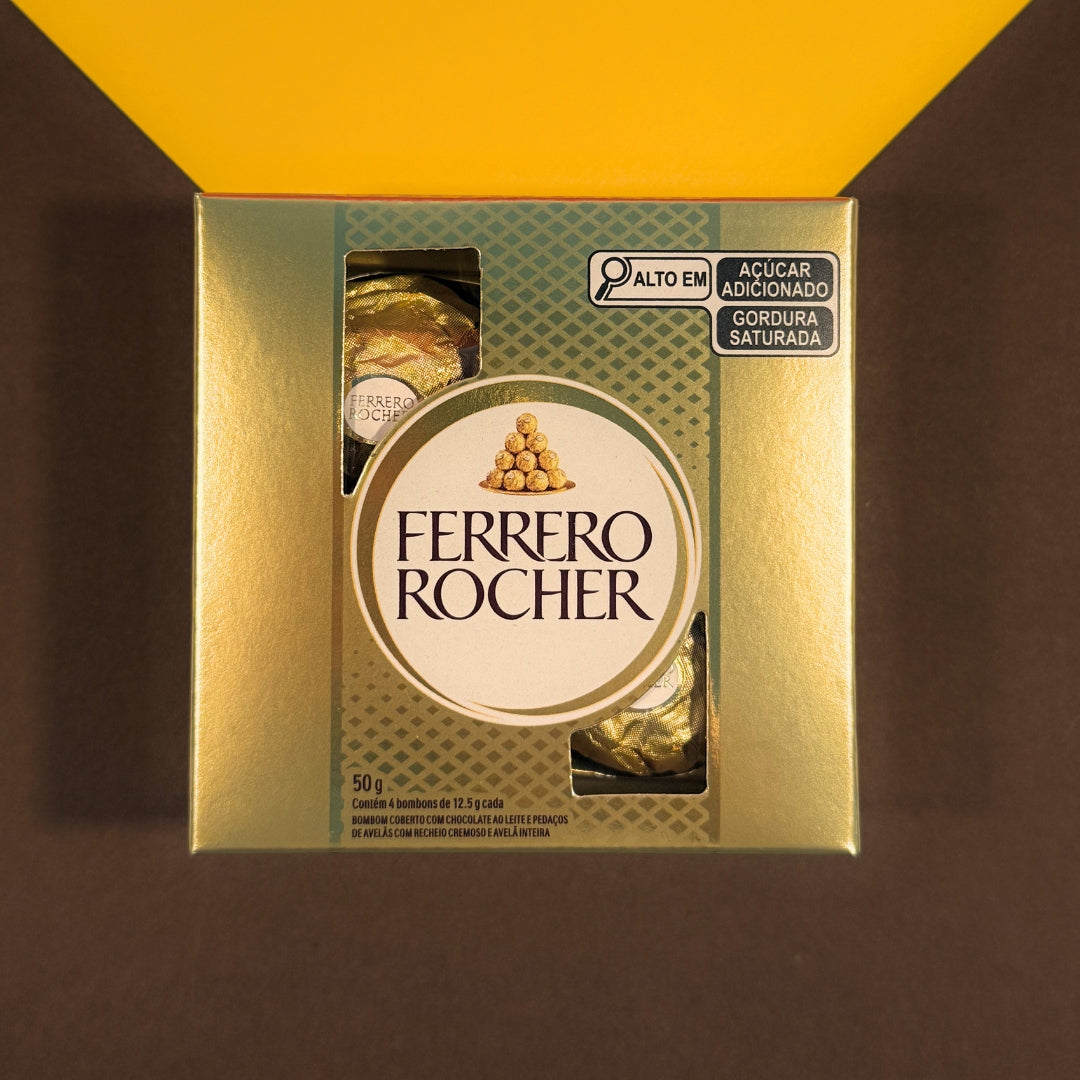 Chocolate Ferrero Rocher com 4unid 50g
