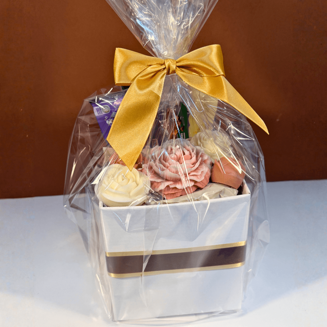 Caixa Buquê de Velas + Milka (G) – Dia das Mães - Dia das Mães