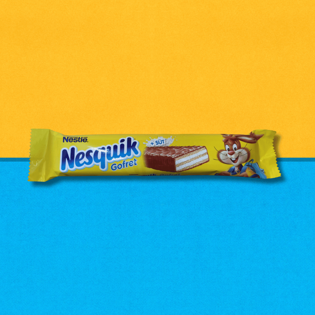 Wafer Nesquik Coberto com Chocolate ao Leite 18g
