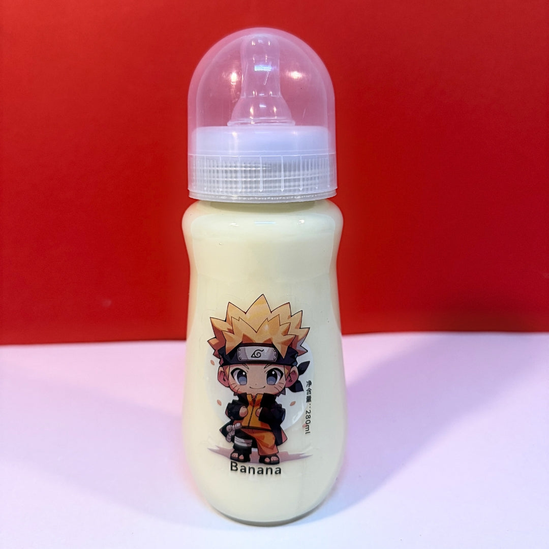Mamadeira Naruto Sabor Banana 280ml