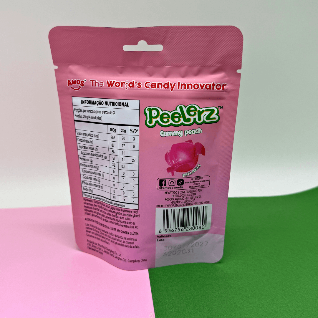 BALA AMOS PEELERZ PEACH 65G