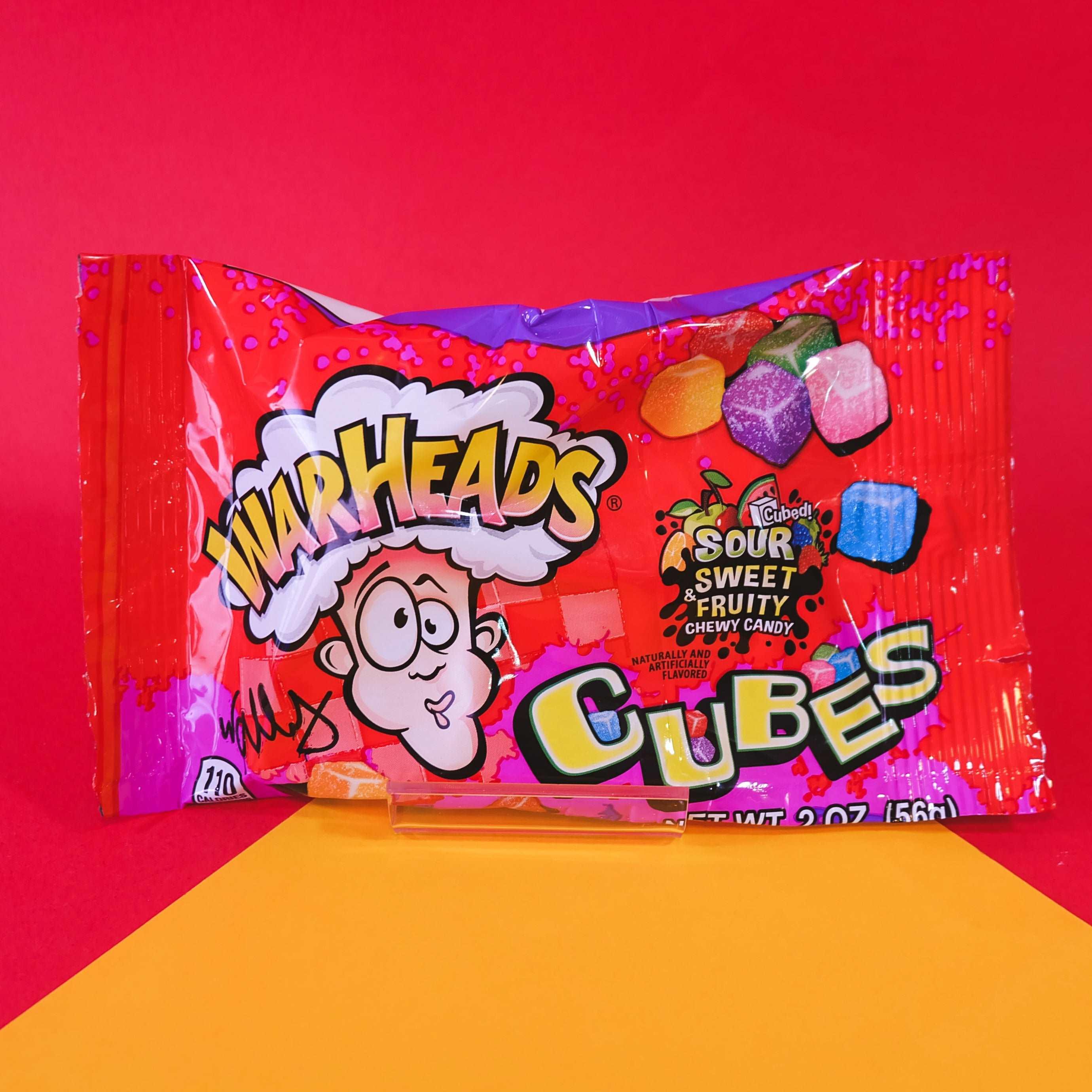 Warheads Sour Chewy Cubes 56g