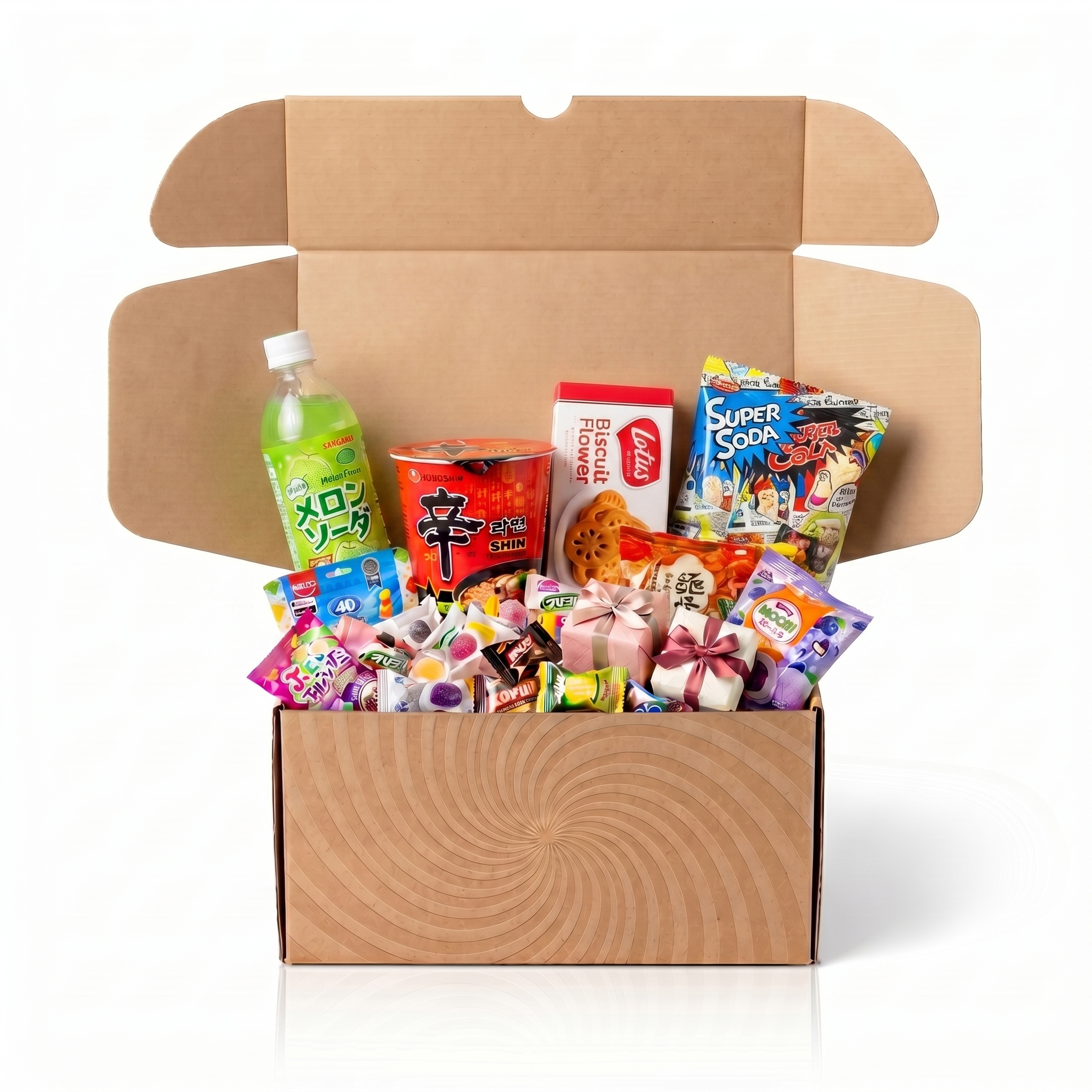 BOX Doces & Snacks - Experiência Asiática