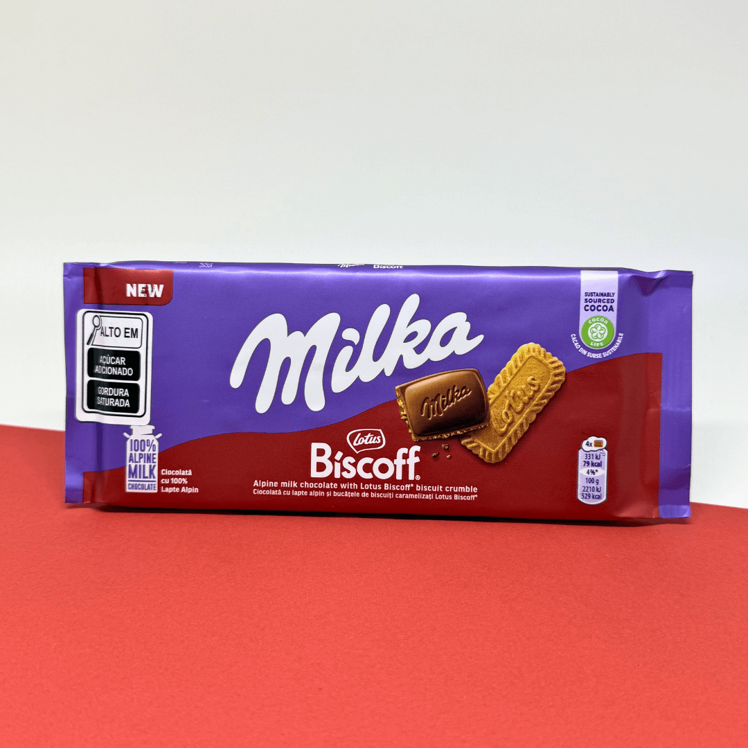 MILKA LOTUS BISCOFF 90GR
