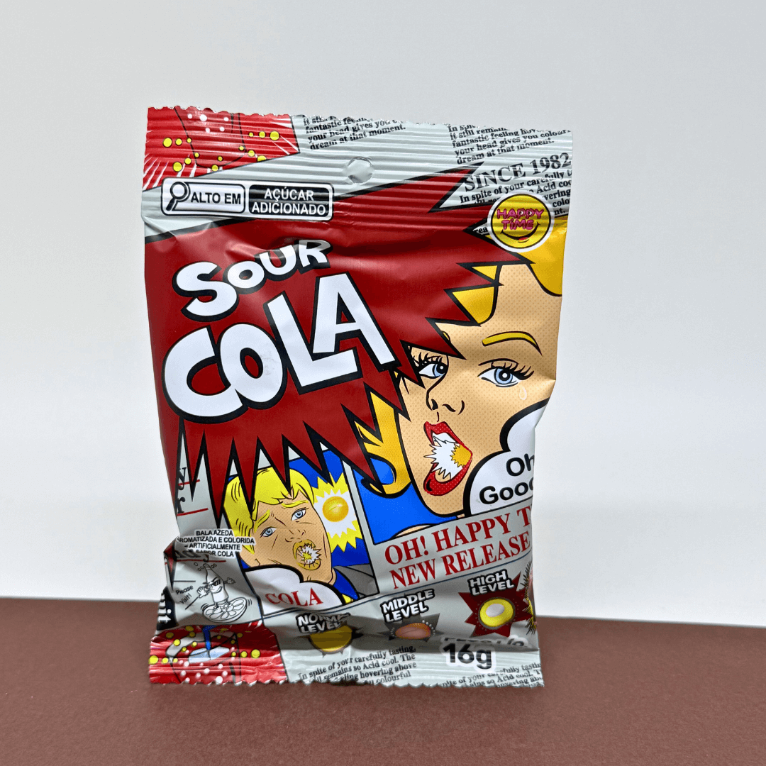 SUPER SOUR CANDY COLA 16g
